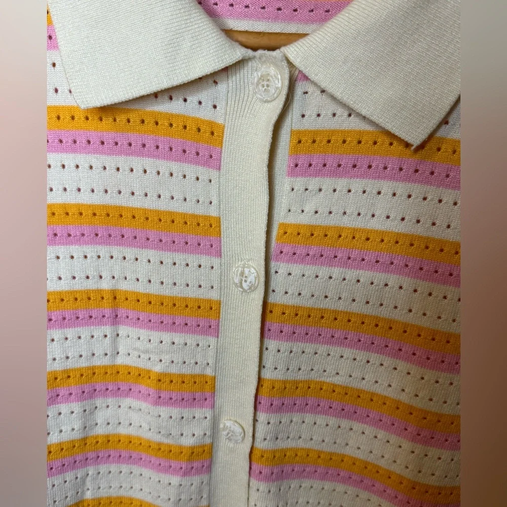 New Runway Scout Harmony Knit Set 2.0 shorts shirt matching cream sold out comfy - Picture 10 of 10